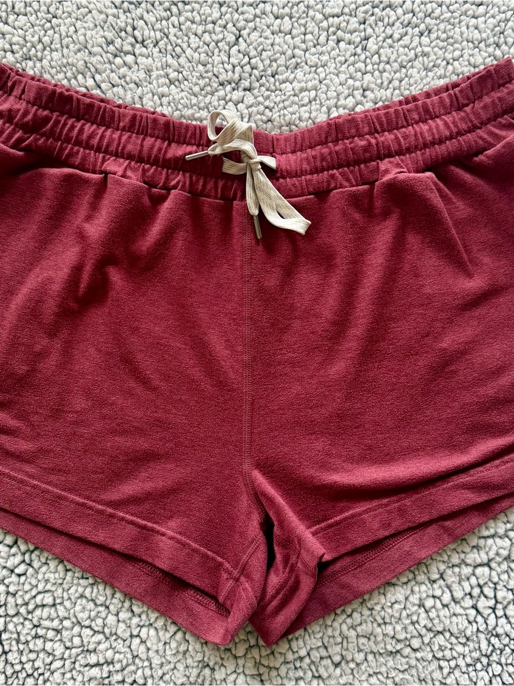 Bundle! Vuori Halo - Women's Athletic Drawstring Shorts in Rust and Mustard - Picture 11 of 12